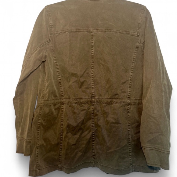Lucky Brand Olive Green Cargo Utility Jacket - Picture 3 of 8